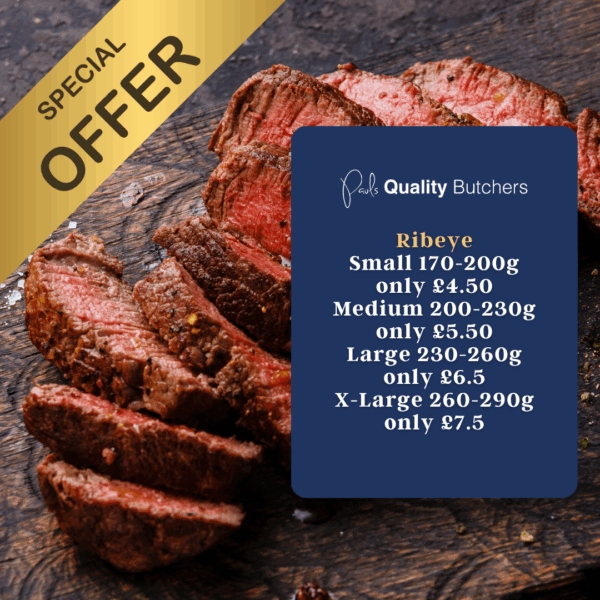 Half Price Steak Special - Ribeye